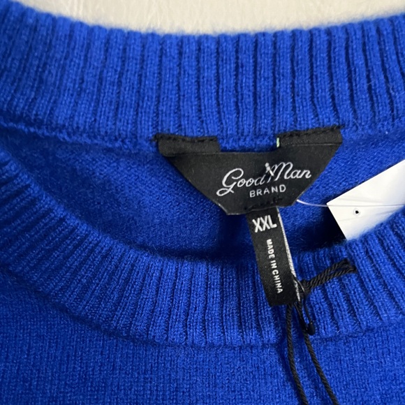 NWT - Good Man Brand Men’s 100% Cashmere Sweater - Size XXL - Picture 8 of 10